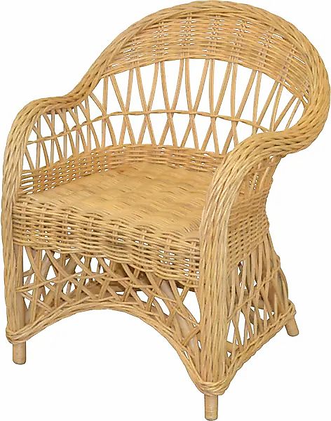 HOFMANN LIVING AND MORE Relaxsessel, (1 St.), Handgeflochten günstig online kaufen