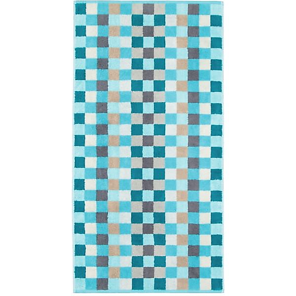 Cawö Handtuch Handtuch "Unique Karo", Jacquard, günstig online kaufen