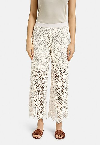Smith & Soul Stoffhose Smith & Soul Häkelhose in Cream White (1-tlg) Nicht günstig online kaufen