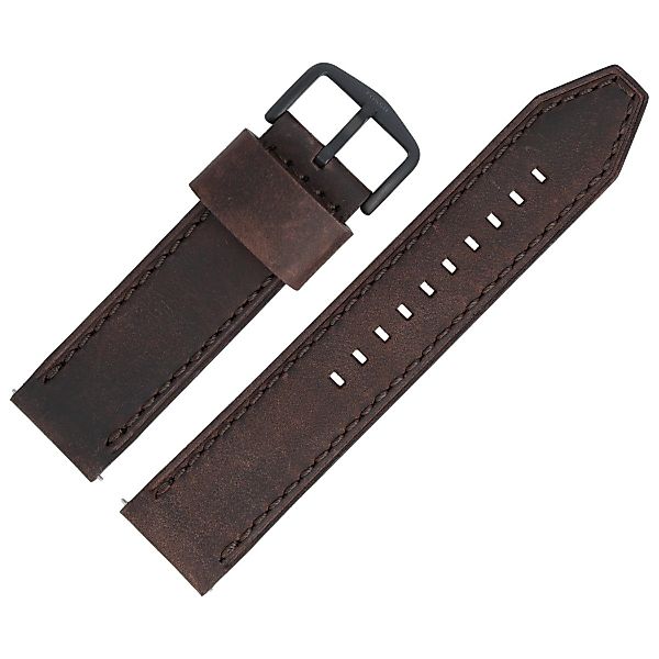 Fossil Uhrenarmband 22mm Leder Braun FS-5251SET günstig online kaufen