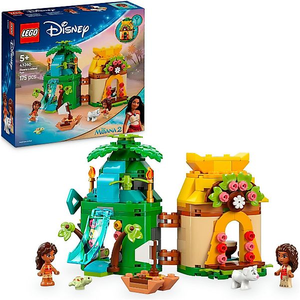 LEGO® Vaianas Inselspaß (43260), LEGO Disney Princess Konstruktionsspielste günstig online kaufen