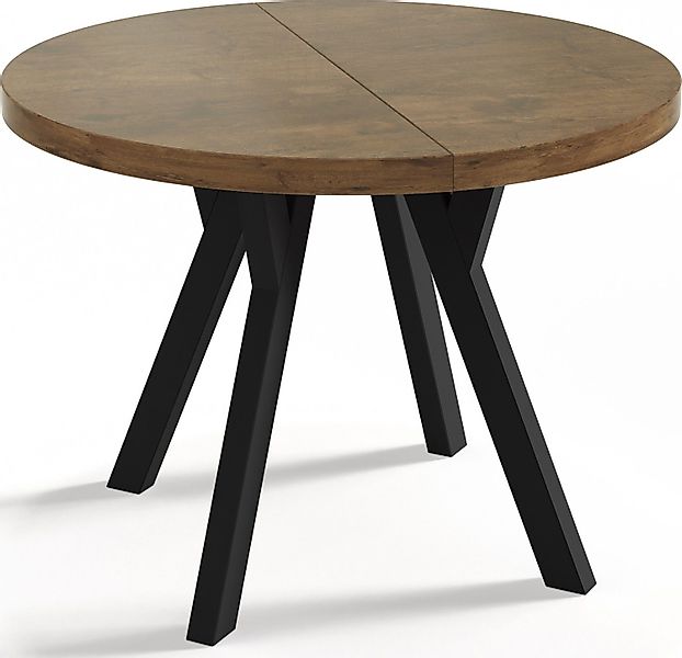 WFL GROUP Esstisch Twixy, Runde Loft günstig online kaufen