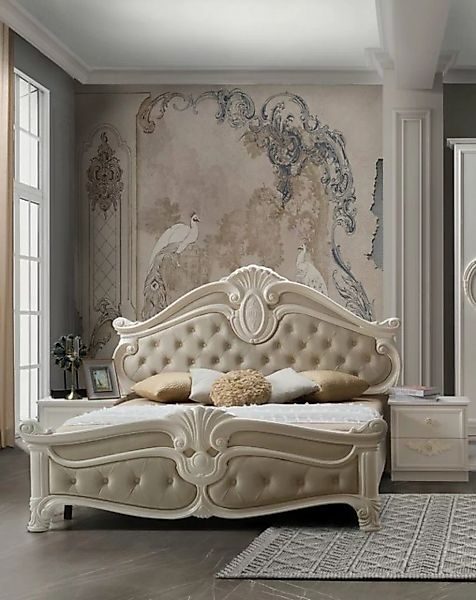 Interdesign24 Bett Noana (im klassischen Barock-Stil, in versch. Größen, in günstig online kaufen