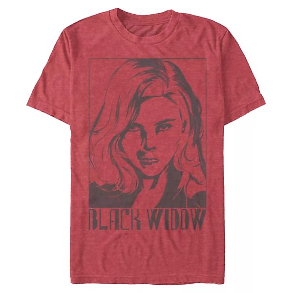 Marvel - Black Widow - Black Widow Tie Dye Widow - Männer T-Shirt günstig online kaufen
