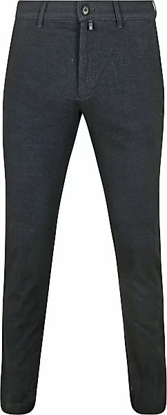 Pierre Cardin Hose Tapered Navy - Größe W 36 - L 34 günstig online kaufen