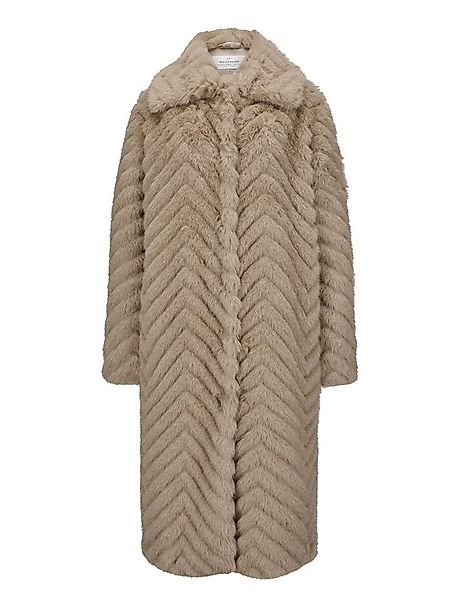 Milestone Fellimitatmantel MSAliya langer mondäner Fake Pelzmantel in geprä günstig online kaufen