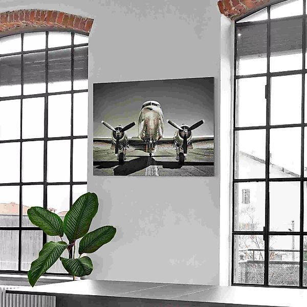 Reinders! Alu-Dibond-Druck »Vintage Propeller Flugzeug« günstig online kaufen