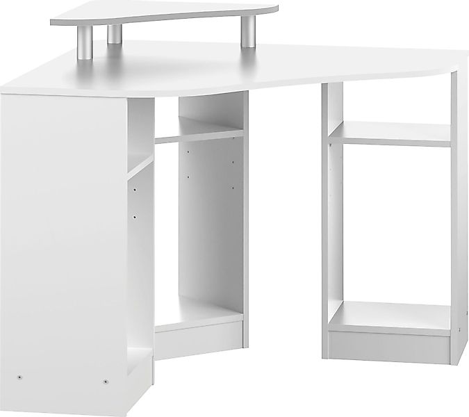 TemaHome Schreibtisch "Corner", Melamingestell, Tischplatte in untersch. Fa günstig online kaufen