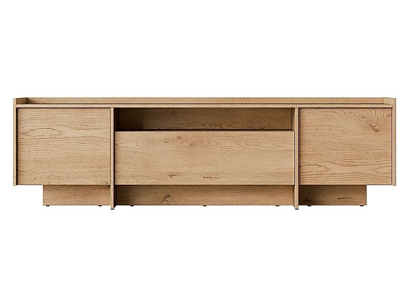 MIRJAN24 TV-Schrank Japandi (mit zwei Drehtüren und Klappe) Gasdruckfeder günstig online kaufen