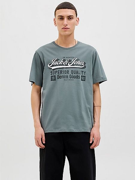 Jack & Jones Rundhalsshirt JJELOGO TEE SS O-NECK 2 COL AW25 SN günstig online kaufen