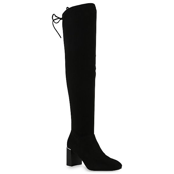 VAN HILL 840522 Overkneestiefel Damen Overknees günstig online kaufen