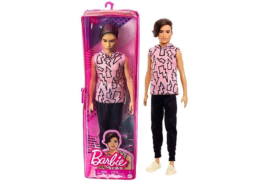 Mattel GmbH Anziehpuppe Barbie Ken Fashionistas Puppe im pinken Hoodie mit günstig online kaufen