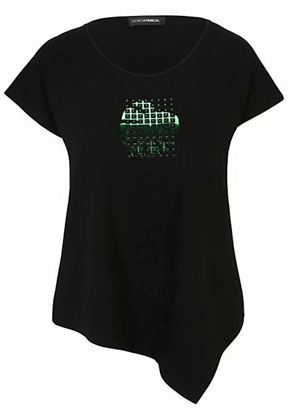 Doris Streich T-Shirt Shirt mit Blätter-Motiv günstig online kaufen