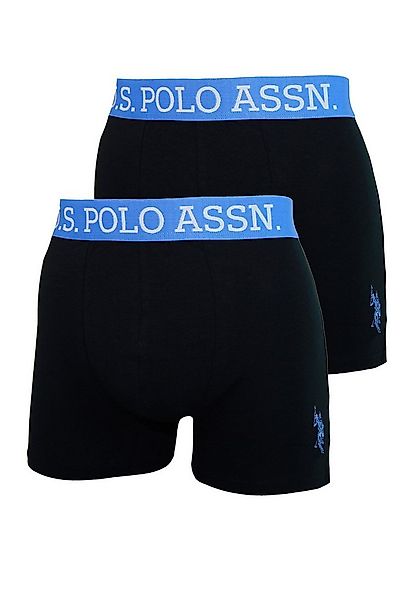 U.S. Polo Assn. Boxershorts Boxershorts 2er Pack Boxershorts mit Logosticke günstig online kaufen
