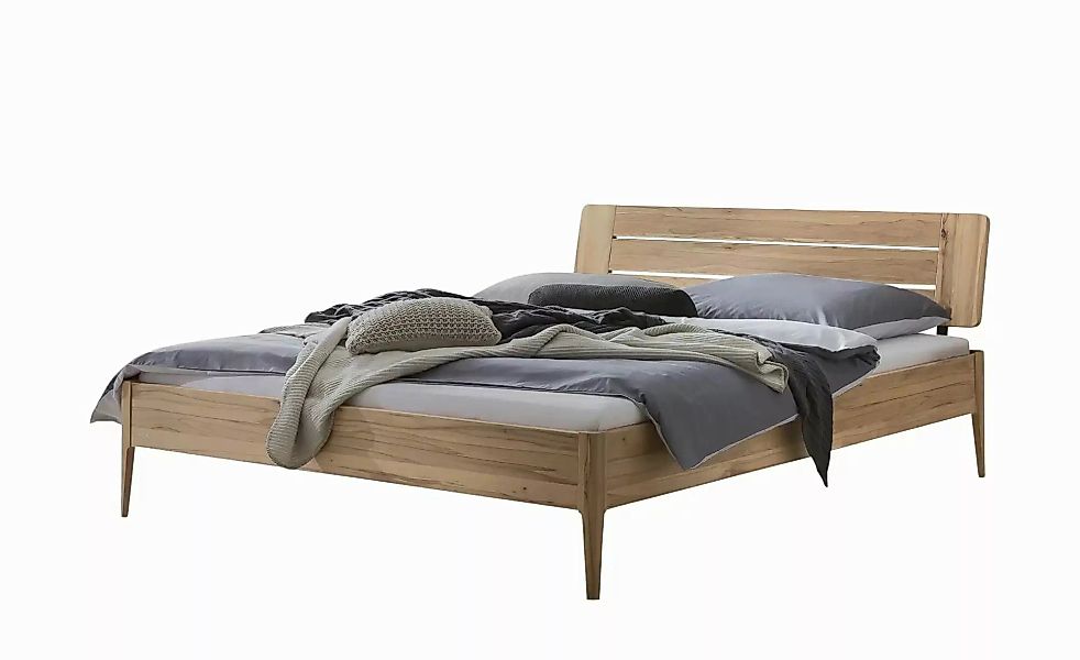 HASENA Massivholzbett Buche Busseto ¦ holzfarben ¦ Maße (cm): B: 166 H: 85 günstig online kaufen