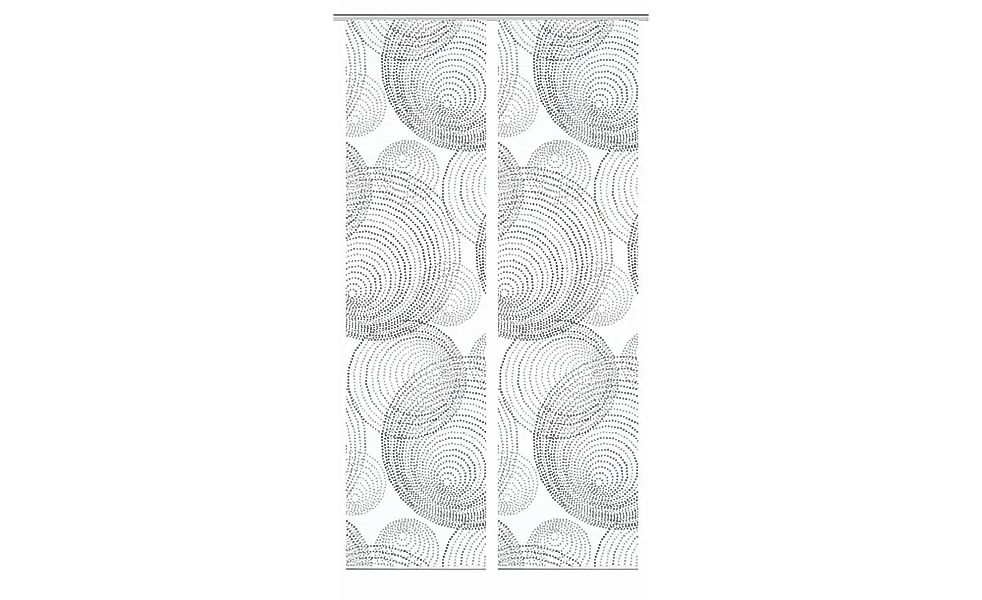 HOME in green Schiebegardine "RIWELO" Paneelwagen 2 Stk. tlg. SET DIGITALDR günstig online kaufen