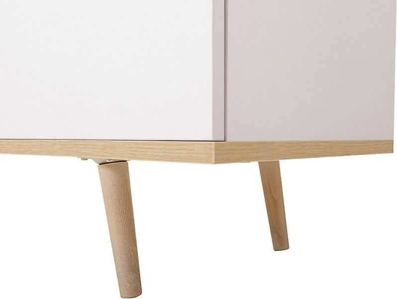 Furn.Design Kleiderschrank Lundby (Mehrzweckschrank 90x180 cm, weiß matt la günstig online kaufen