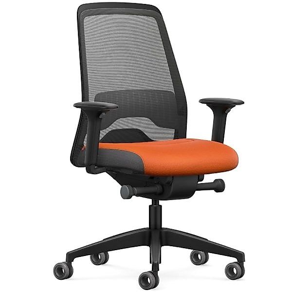 Interstuhl EVERY ACTIVE Edition Bürostuhl mit Netzrücken schwarz - Sitzfläc günstig online kaufen