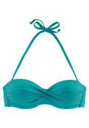 s.Oliver Bandeau-Bikini-Top "Spain" in unifarben mit Wickeloptik günstig online kaufen