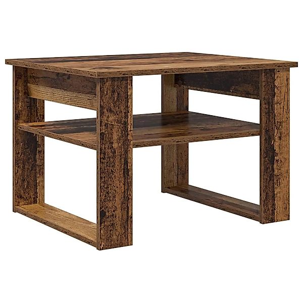 vidaXL Couchtisch mit Speicher Altholz 64 x 54 x 44 cm Holzwerkstoff 800014 günstig online kaufen