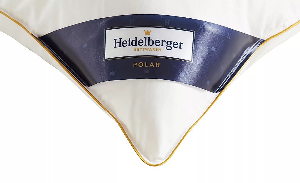 Heidelberger Bettwaren Kopfkissen  Polar ¦ weiß ¦ Maße (cm): B: 80 Bettware günstig online kaufen