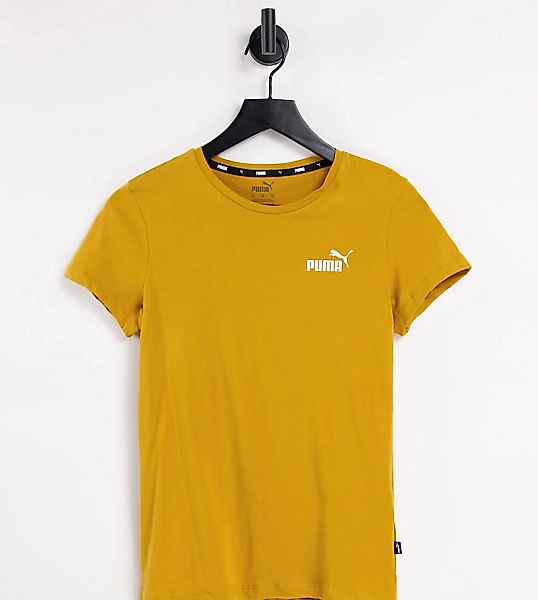 PUMA – Essentials – T-Shirt in Ocker-Braun günstig online kaufen