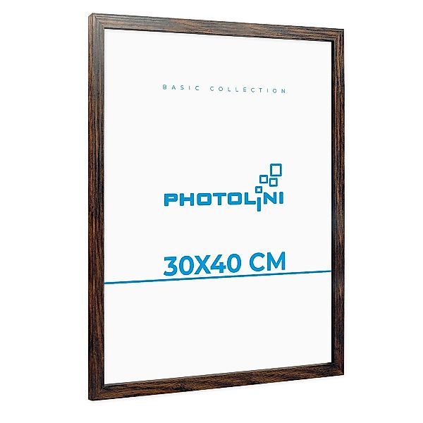 PHOTOLINI Bilderrahmen Poster-Einzelrahmen Modern Schmal günstig online kaufen