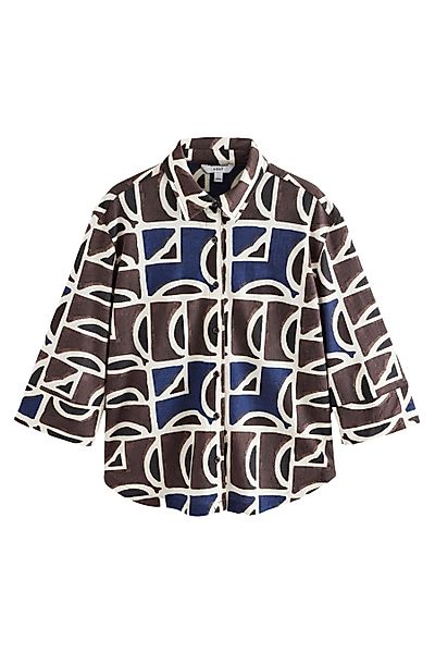 Next Kurzarmbluse Jersey-Bluse mit Dreiviertelärmeln (1-tlg) günstig online kaufen