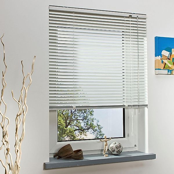 Liedeco Jalousie Aluminium-Jalousie, mit Bohren, freihängend, günstig online kaufen