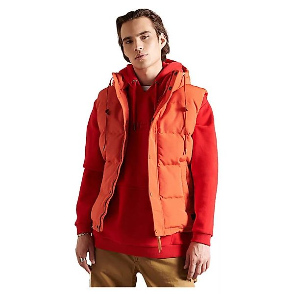 Superdry Everest Weste M Bold Orange günstig online kaufen