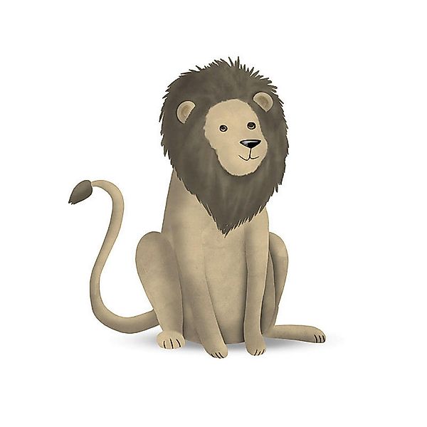 Komar Wandbild Cute Animal Lion günstig online kaufen