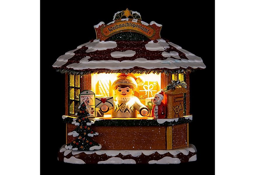 Hubrig Volkskunst GmbH Dekofigur Winterkinder Weihnachtspostamt (10cm) von günstig online kaufen