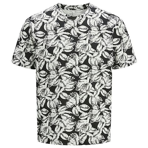 Jack & Jones Rundhalsshirt Große Größen T-Shirt JORSPLIT AOP Floralprint sc günstig online kaufen