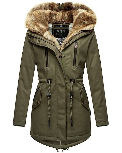 Navahoo Winterjacke Diamond Designer Winterjacke mit Teddyfell gefüttert günstig online kaufen