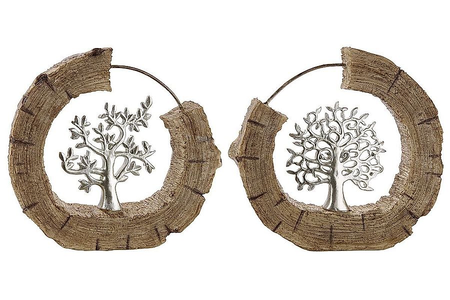 GILDE Dekoobjekt 2er Set Baum Skulptur günstig online kaufen