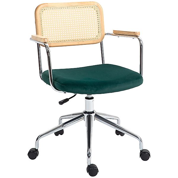 HOMCOM Bürostuhl in Rattanoptik günstig online kaufen