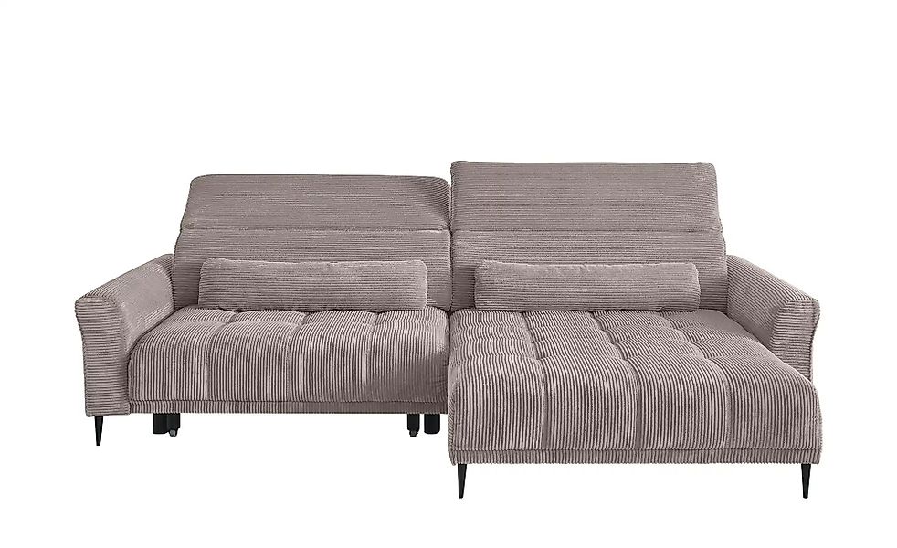 Ecksofa  Logan ¦ grau ¦ Maße (cm): B: 277 H: 80 T: 179.0 Polstermöbel > Sof günstig online kaufen