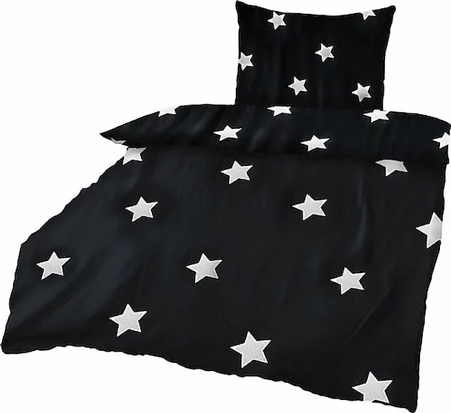Gold-Line Bettwäsche »Metallic Sterne«, hochwertiger Metallicdruck günstig online kaufen