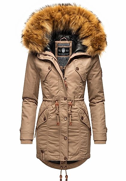 Marikoo Wintermantel "La Viva Prc", stylischer Winterparka mit abnehmbarem günstig online kaufen