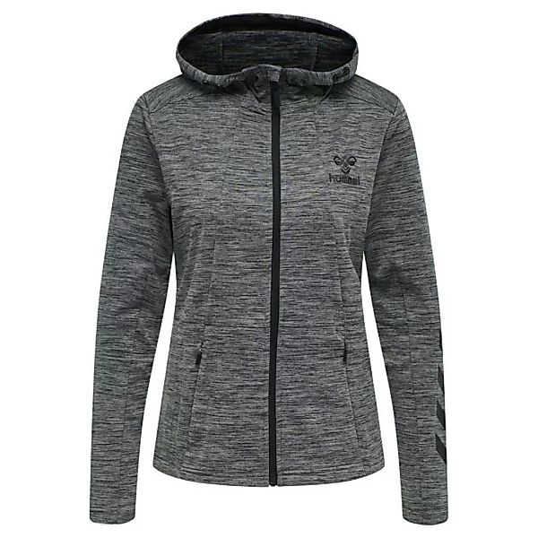 Hummel Selby Sweatshirt Mit Reißverschluss XS Dark Grey Melange günstig online kaufen