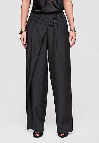 OMBRE Palazzohose Damen Wide Leg Hose High Waist Elegant (kein Set, 1-tlg) günstig online kaufen