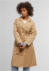 URBAN CLASSICS Winterjacke "Urban Classics Ladies Trenchcoat" 1 Stk. tlg. o günstig online kaufen