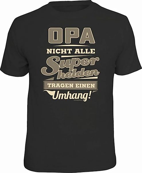 RAHMENLOS® T-Shirt Das Geschenk für Großväter - Opa Superheld günstig online kaufen