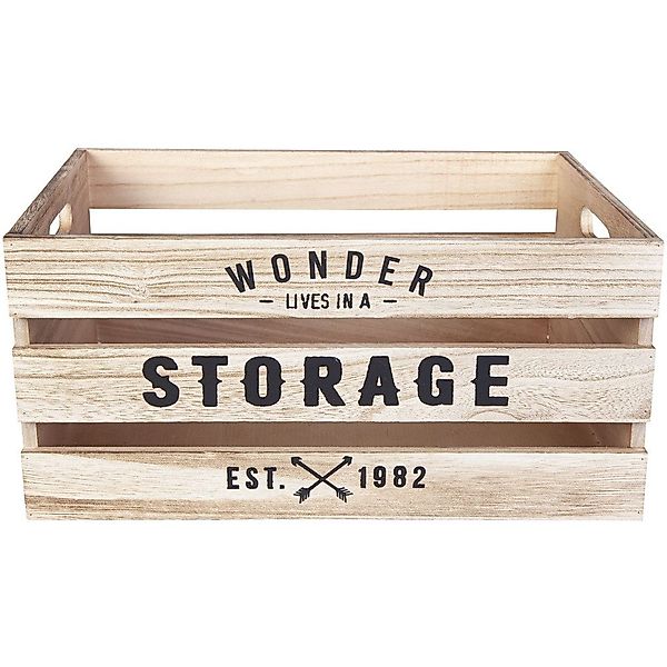 MICA Aufbewahrungsbox Dekokiste - aus Holz günstig online kaufen