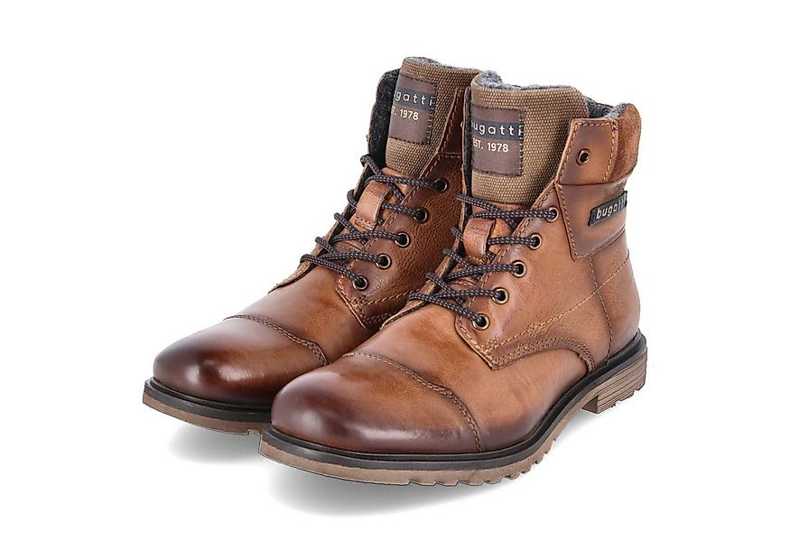 bugatti Bugatti 325A0U3F3500-6300 SP Herren Glattleder braun Schnürstiefel günstig online kaufen