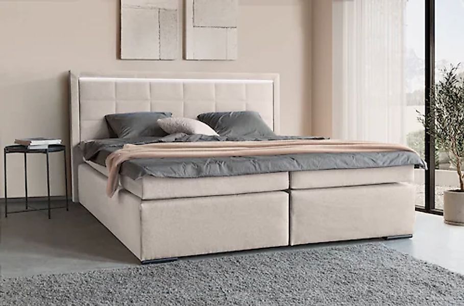 COLLECTION AB Boxspringbett »30 Jahre Jubiläums-Modell Athena« in H2,H3 & H günstig online kaufen