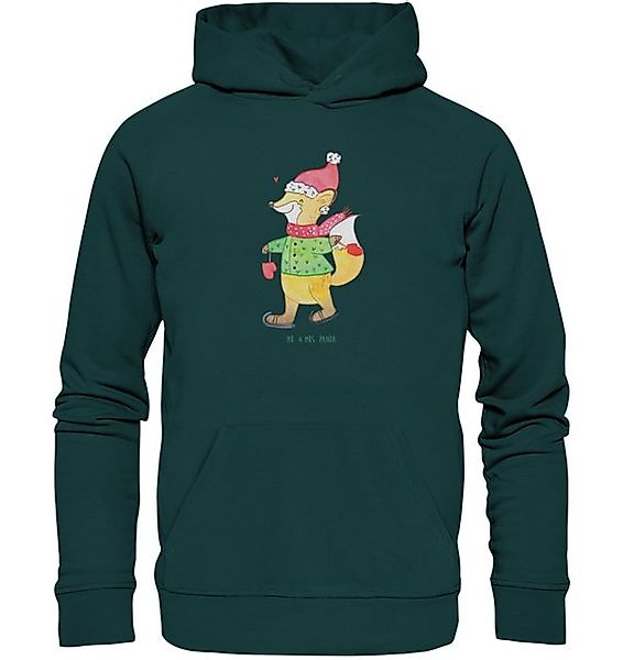 Mr. & Mrs. Panda Hoodie Fuchs Schlittschuhe Größe XS - Mid Heather Green - günstig online kaufen