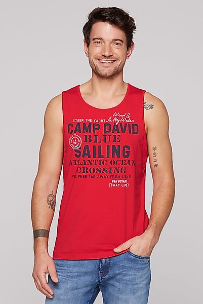 CAMP DAVID Tanktop, aus Baumwolle günstig online kaufen