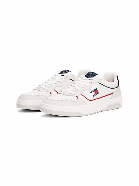 Tommy Jeans TJM CUPSOLE ELEVATED LEATHER Sneaker, Freizeitschuh, Halbschuh, günstig online kaufen