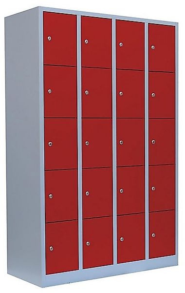 Steelboxx Fächerschrank 20 Fächer Schließfachschrank Wertfachschrank Spind günstig online kaufen
